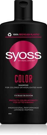 

Syoss Color shampoo for colored hair TU прозрачный