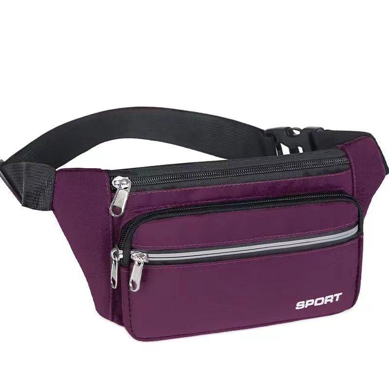 Unisex Waterproof Fanny Pack: Large Capacity, Wear-Resistant Cell Phone and Wallet Waist Bag for Outdoor Sports