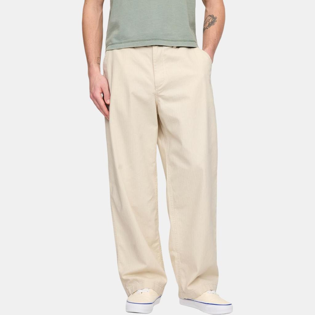 Gap Casual Pants Men's Beige Moderate Straight Fit Pants 737073