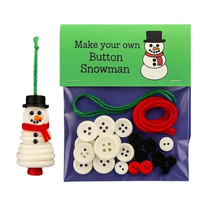 Complete Christmas Craft Set For Handmade Tree Decorations Family Classroom Activities All Materials Included