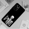 Rock and Roll Totenkopf Hülle Für Samsung Galaxy A53 A33 A23 A13 A06 A56 A16 A36 A55 A35 A17 A54 A34 A14 A52 A32 A15