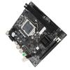 Desktop Motherboard H61 6 USB2.0 DDR3 M.2 NVMe NGFF 100Mbps LAN Micro ATX Motherboard for LGA1155 Socket I3 I5 I7