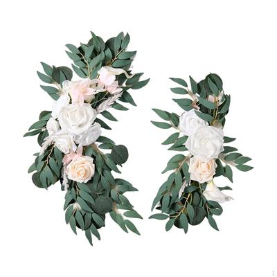 Artificial Flowers Swag Wedding Arch for Table