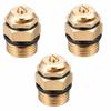 3PCS 180 Degree Sprinkler Nozzle Refraction Sprinkler Nozzle Watering System Setup