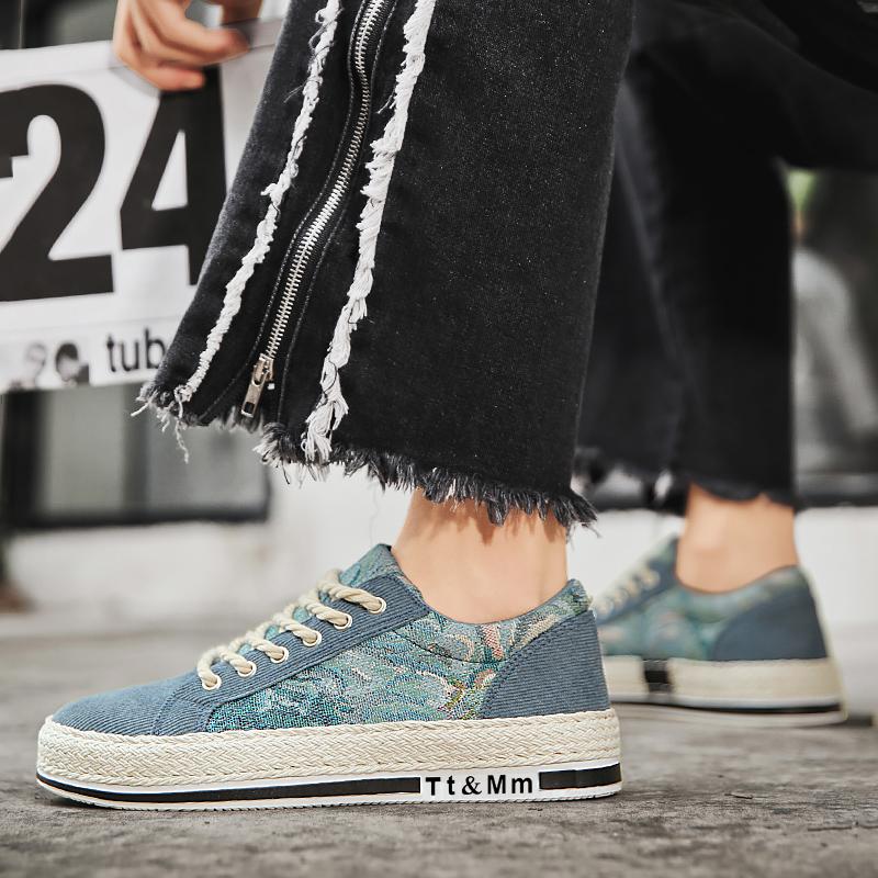 Fashion PARZIVAL Men Shoes Casual Shoes for Men Comfortable Sneakers Walking Flats Tenis Masculino Vulcanize Shoe Skateboarding Footwear