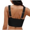 Stilvolles Badeshirt Saisonale Wassersportbekleidung Einfarbiges kurzes Oberteil Verdrehte Vorderseite Atmungsaktives Gewebe für Damen