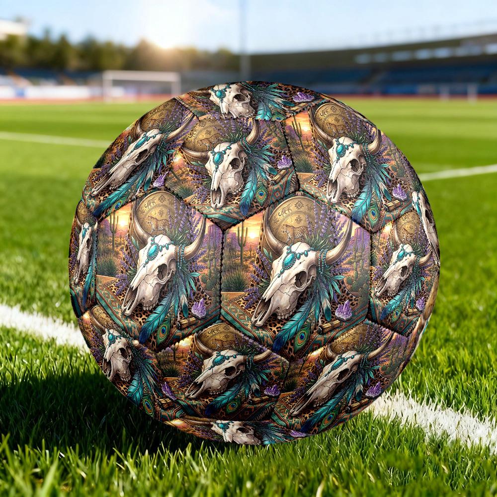 1pc Desert Spirit Size 5 Soccer Ball Professional Match Training Football Indoor &Outdoor Sports Ball Training Ball Lightweight Durable y5