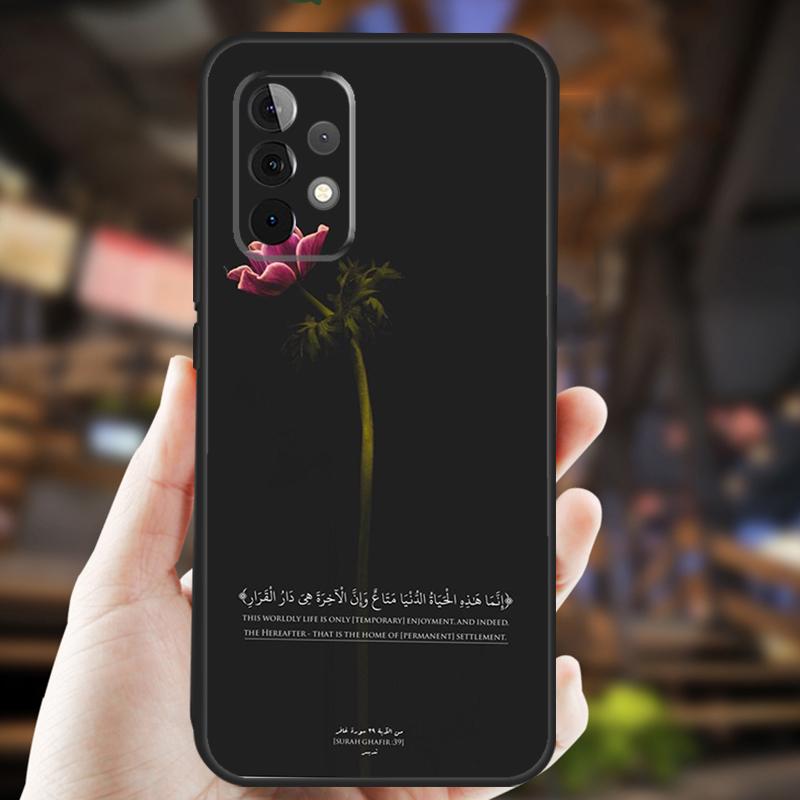 Quran Muslim Surah Ikhlas Islamic Case For Samsung Galaxy A05 A06 A22 A53 A33 A26 A16 A56 A36 A32 A52 A54 A34 A14 A55 A15 A35