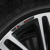 4 Stück Aluminium Auto Emblem Styling Radnaben Felgen Dekor 3D Aufkleber Für Toyota TRD RAV4 Corolla Chr Avensis Yaris Camry Racing Crown