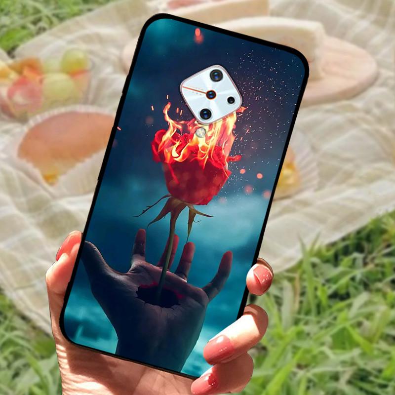 For Vivo V17 Russia Case Vivo 1920 TPU Soft Silicone Marble Phone Case For Vivo S1 Pro Fundas V1945A V1945T Cover Coque Shells