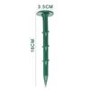 50/100 Pcs 16cm Plastic Garden Ground Cloth Pegs Landscape Fabric Pins Plant Barrier Gardening Ground Cloth Nail