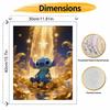 Disney Stitch Oil Painting Hand Painting Art Kit Coloring Painting Handmade Diy Home Decoration Gift