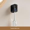 2025 Dustproof Wall-Mounted Toothbrush Holder with Lid for Electric and Manual Brushes