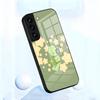 Cute S-Smiski Phone Case For Samsung S26 S25 S24 FE S23 S22 S21 Plus S20 Ultra Note20Ultra Black Glass Cover