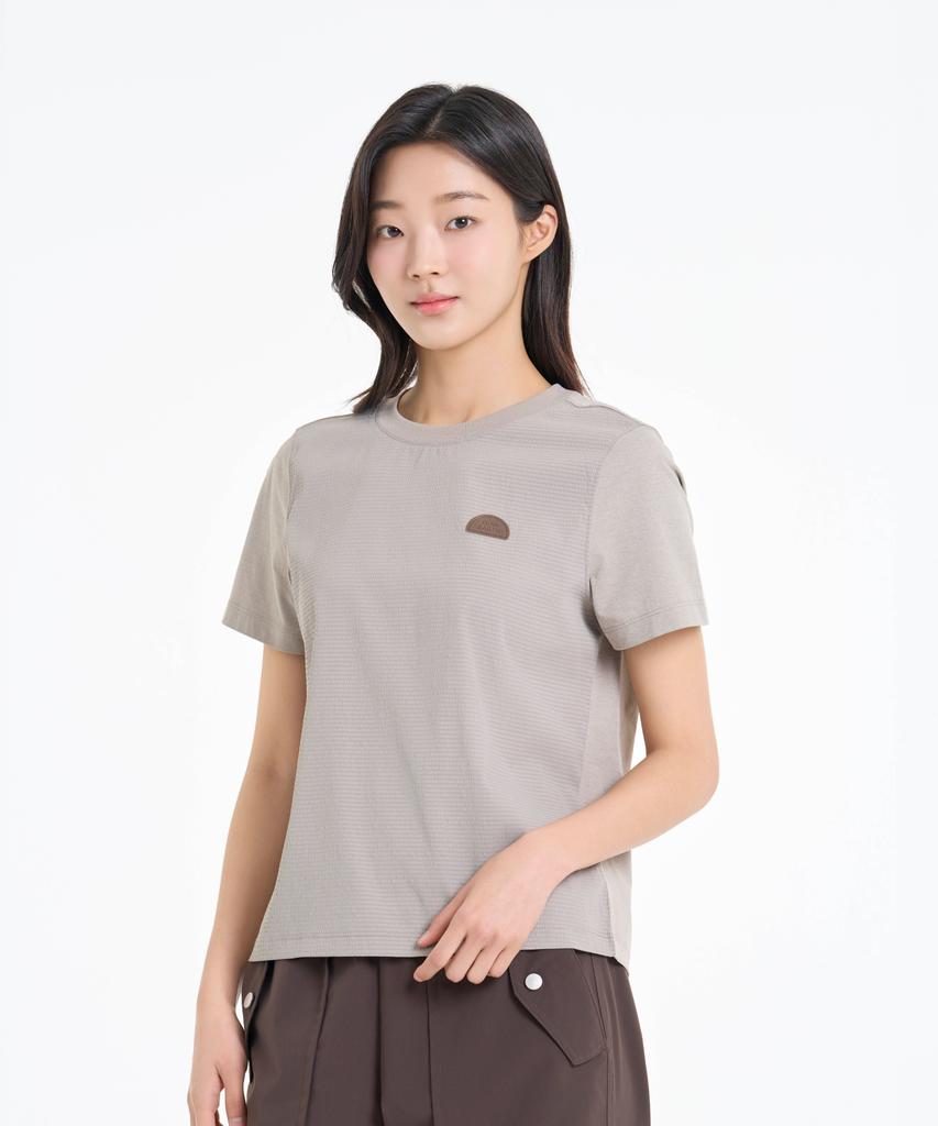 BBC EARTH Women'S Camp Circus Policott Tee Ash Gray
