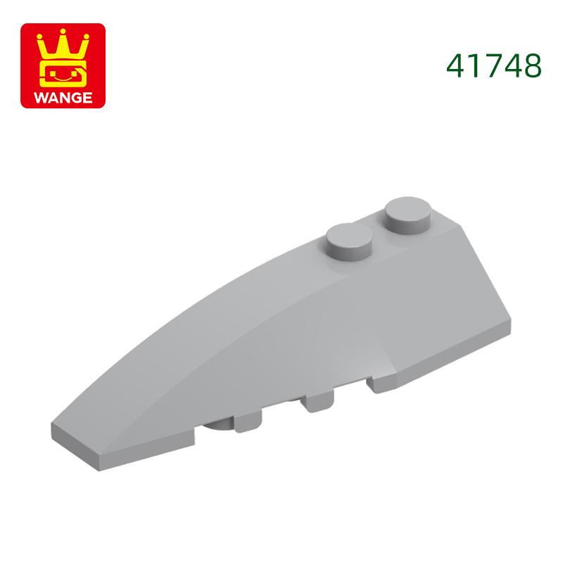 Non-Toxic 47Pcs/Lot 41748 2X6 Left Wedge Building Blocks Moc Accessories Compatible With Bricks Diy Children Toys Assembly Gift Box