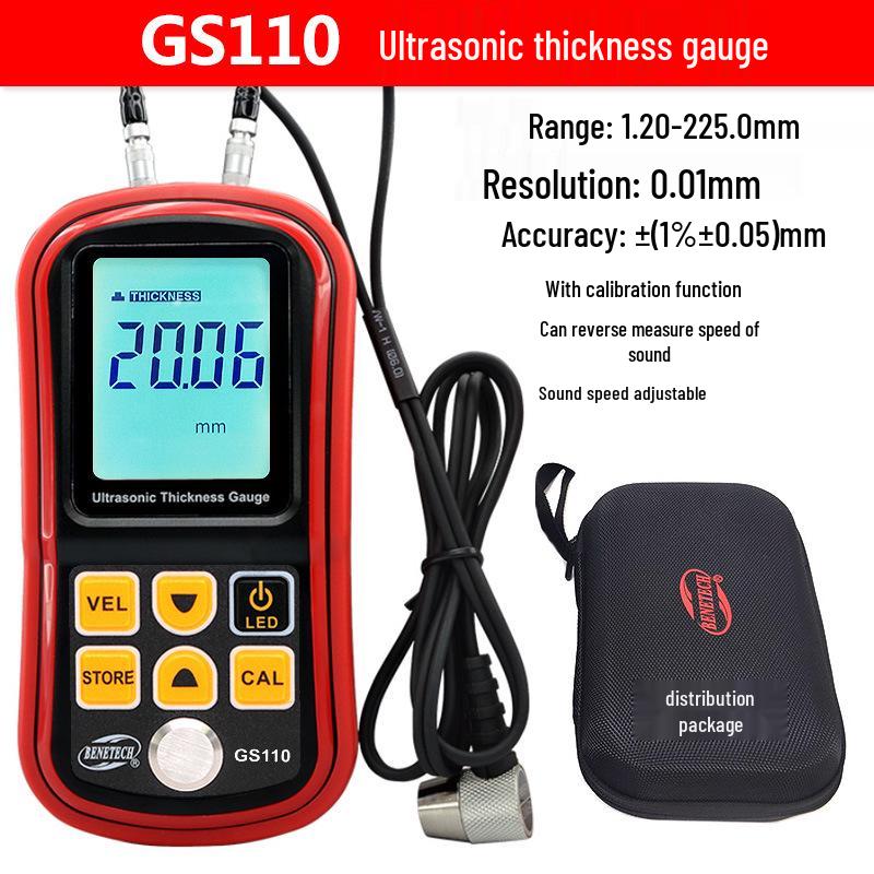 BENETECH GM100 Digital Ultrasonic Metal Thickness Gauge