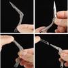 Titanium Alloy MINI Scalpel EDC Outdoor Folding Knife Unpacking Pocket Knife Outdoor Camping Knife No. 23/11 Scalpel  Key Buckle