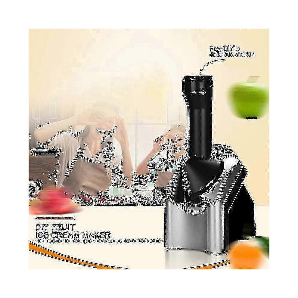 Home Ice Cream Maker Electric Fruit Sorbet Machine for Making Healthy Vegan Ice Cream Desserts Edition 072