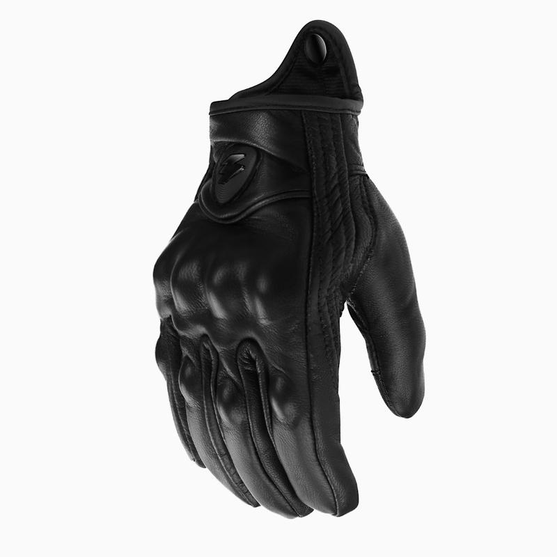 Motorcycle Gloves Men Women Black Moto Leather Cycling Touchscreen Glove Motobike Motor S 3XL Bicycle Protection Spring Autumn