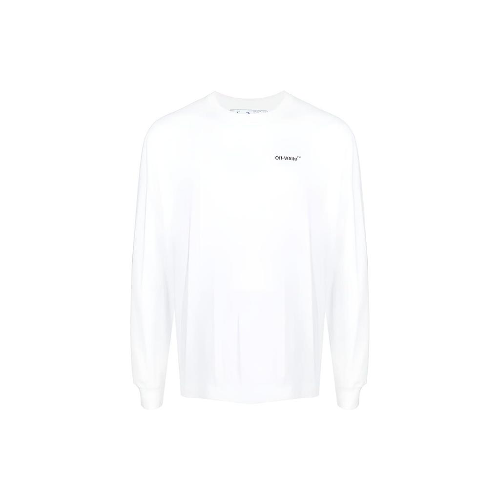 OFF WHITE Caravaggio Flèche Skate Manches Longues T-shirt OMAB064C99JER00301100110