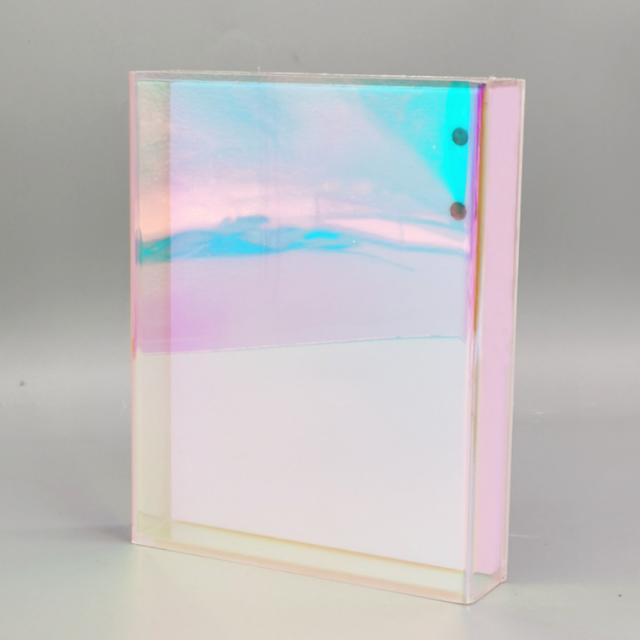 High Quality Custom Logo Acrylic Rectangular Eyelash Tile Case Cover Durable Extension Tool Case Custom Logo Color
