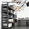 Beifu 3-Tier Carbon Steel Kitchen Storage Rack