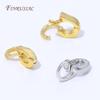 Multi Styles 14K Gold Plated Cz Micro Pave Jewelry Clasp Connector For Necklace Bracelet End Clasp Fastener DIY Jewelry Making
