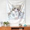Kawaii Original Home Decor Wall Hanging Tapestry Anime Girl Tapestry Wall Bedroom Background Cute Fashion Tapestries