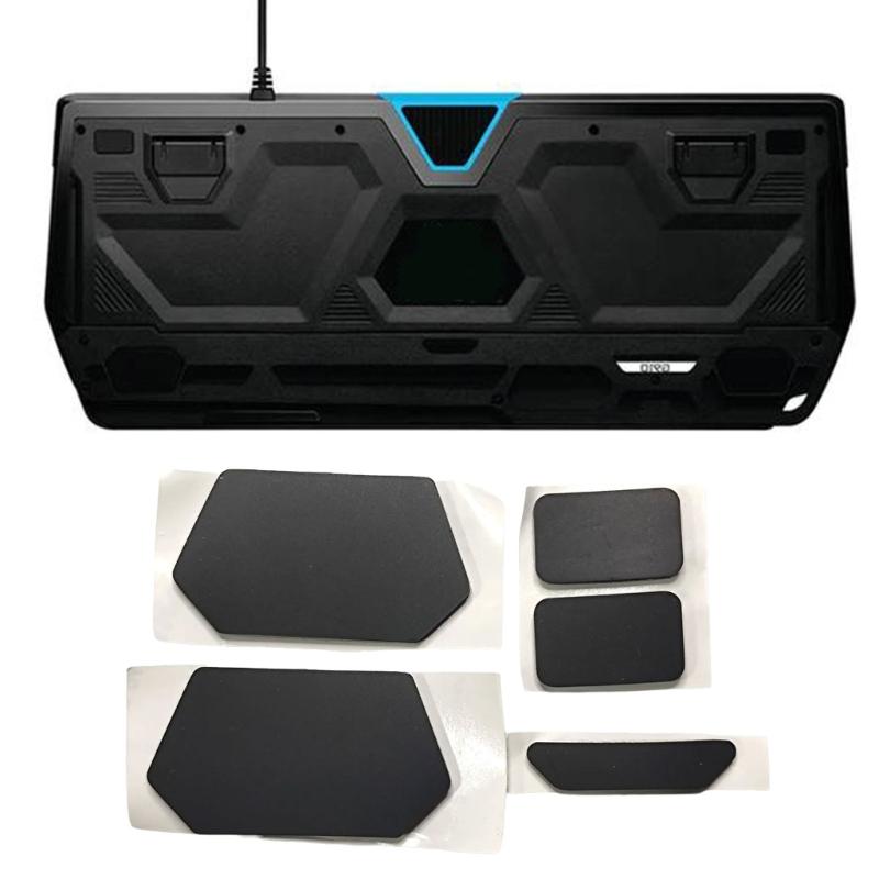 Nonslip Rubber Base Pad Auto-Adhesive Silicone Shockproof Protective Pad for Logiteches G910 And Office Use