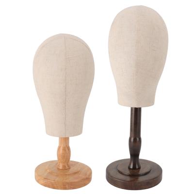 Présentoir à perruque en tissu non tissé pour mannequin et chapeau pour magasin et maison