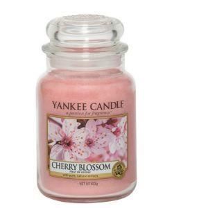 Bougie parfumée - yankee candle - fleur de cerisier - grande jarre - 623 g - intérieur