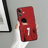 Football Sports Cool Case for iPhone 13 12 11 17 Pro Max 7 8 Air 15 16 14 Plus XS Max XR Black Soft Phone Cover