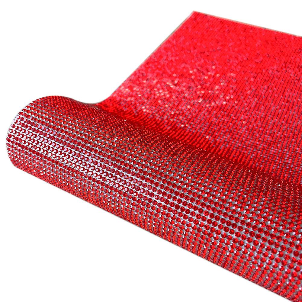 24x40cm Self Adhesive Rhinestone Trim Luxurious Crystal Trim Accessories for DIY PC Phone Case Shoes Car Photo Frame Bag Decor