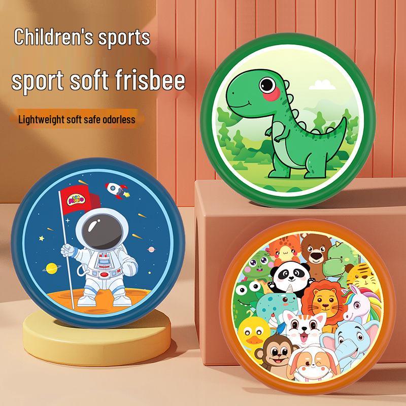 Kids' Soft Safety Frisbee for Outdoor Fun: Boomerang and Competitive Sport Toy for Parent-Child Interaction