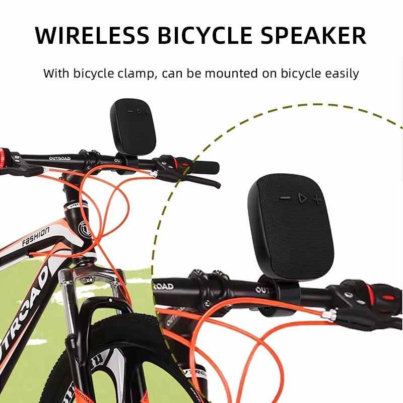 Bicycle Bike Wireless Bluetooth Speaker Portable Mini Waterproof Subwoofer Caixa De Som Sound Box Music Bocina Blootooth Coluna 3