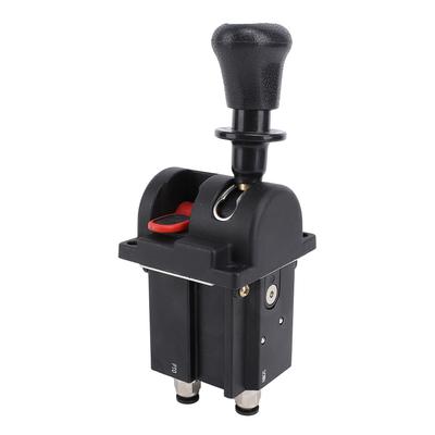 Válvula de Control PTO para Camión Volquete 4 Orificios 3 Posiciones de Trabajo Interruptor de Volquete de Desaceleración para Sistema Hidráulico Camión Volquete