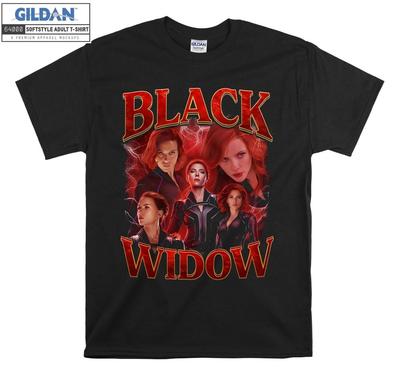 Black Widow Poster Avenger T-shirt Gift Hoodie T Shirt Men Women Unisex 6566