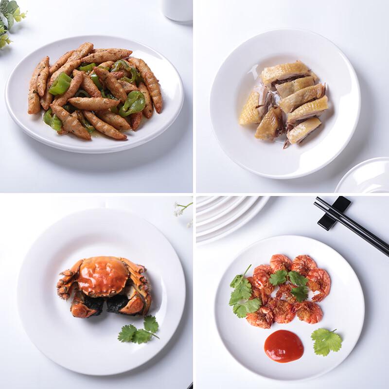 Xi Dien 7-inch Round Melamine Dinner Plate