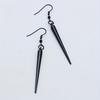 Small cylindrical long style earrings, simple and creative geometric long strip earrings for women
