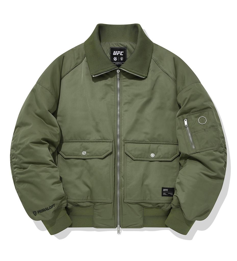 Ufc Sport Ufc Primaloft Oversized Ma-1 Jumper Khaki U1Pju3103Kh