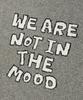 LMR Lettering Jacquard Pullover Knit Grey