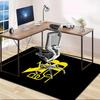 1pc Football Team Design Area Rug - Non-Slip, Soft & Cozy Floor Mat for Living Room, Bedroom, Office - Indoor/Outdoor Decorative Carpet