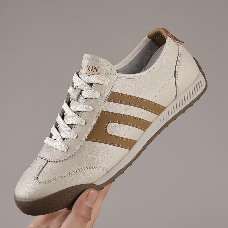 

Модные новые мужские классические туфли для вождения, модные универсальные дышащие спортивные туфли, легкая уличная повседневная обувь, мужские лоферы на каждый день 44 бежевый