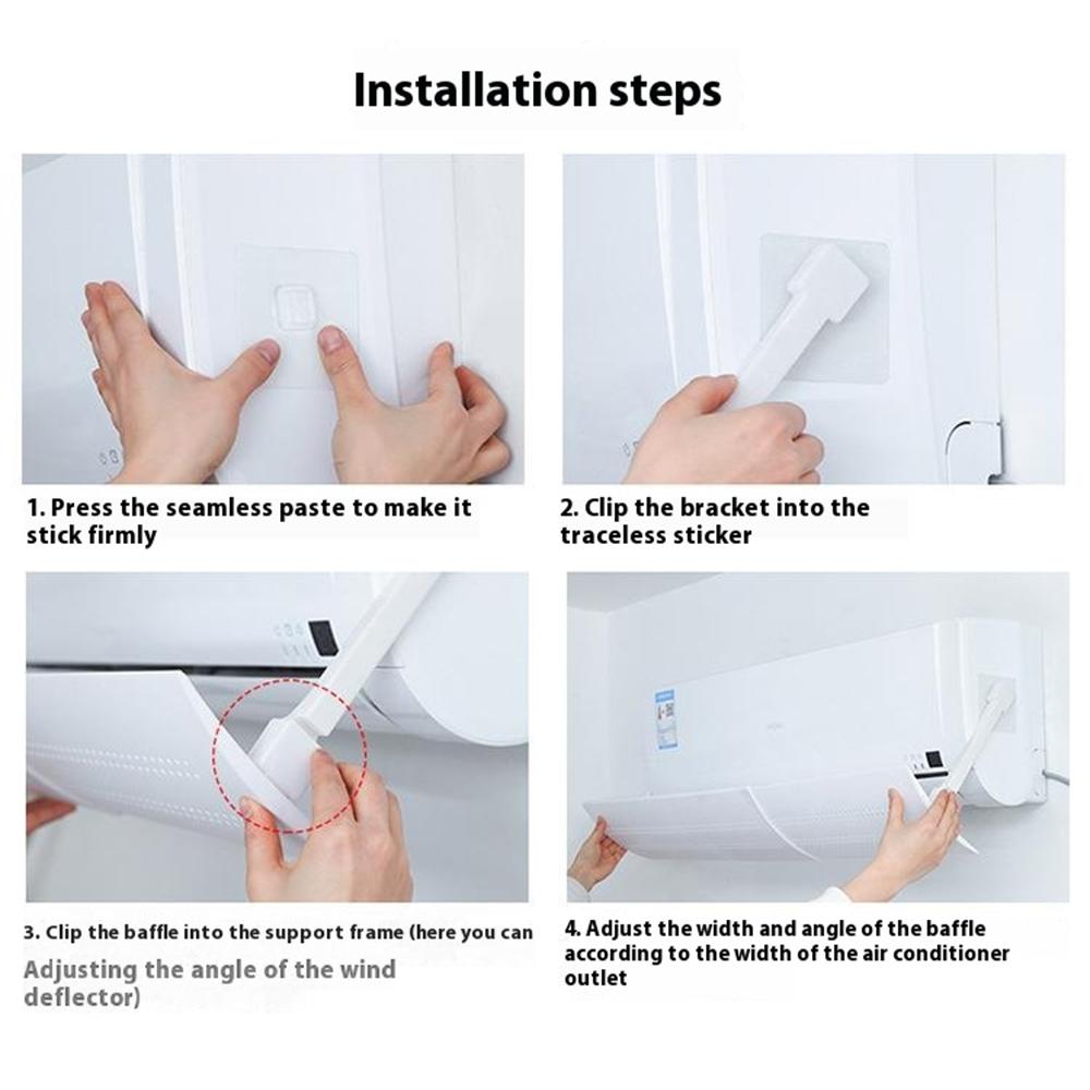 Air Conditioning Windshield Anti-Direct Blowing Air Deflector Household Air Conditioning Baffle