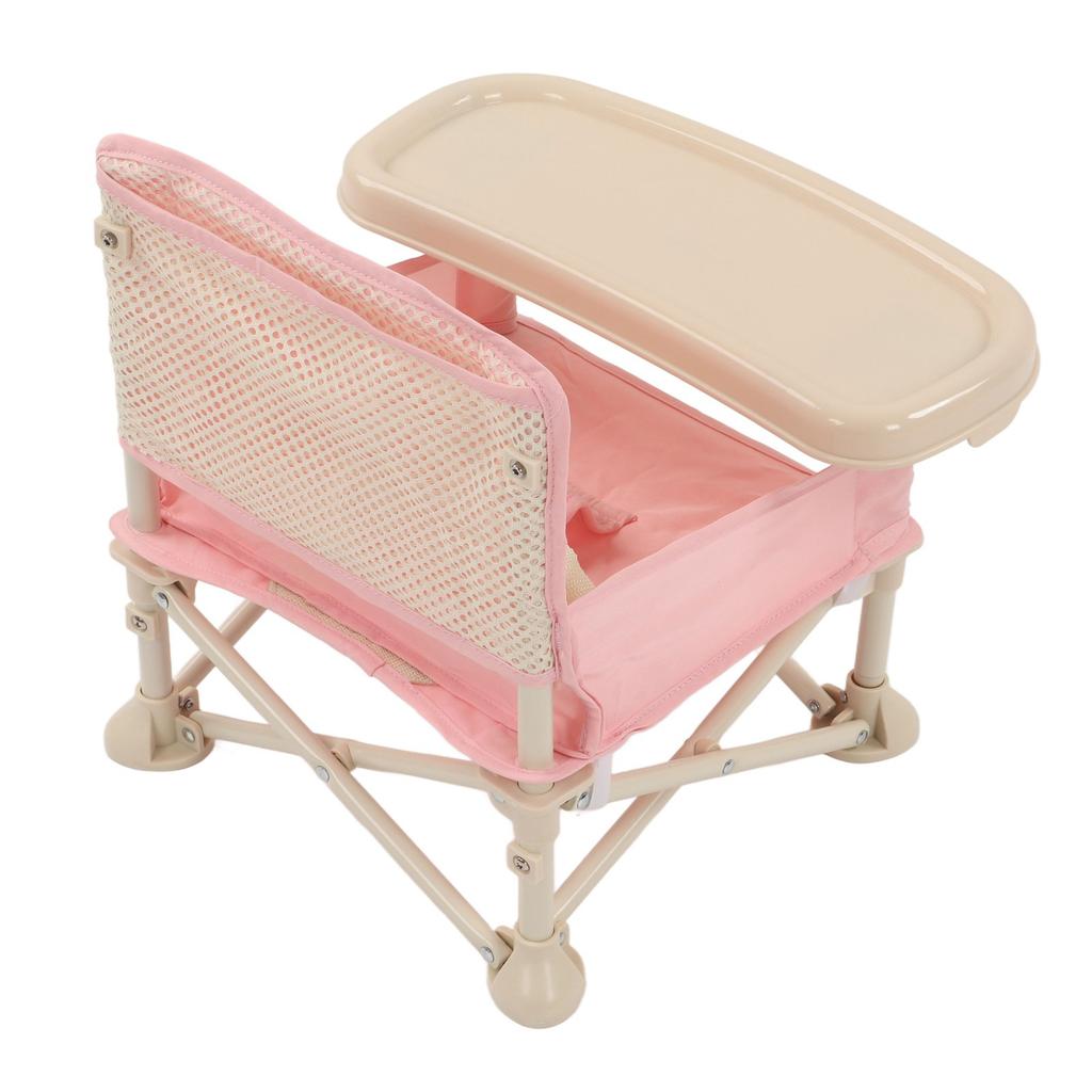 Baby Picnic Chair Dining Portable Infant Training Chair Outside Foldable Safety Belt High