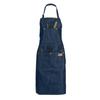 Grembiule di Jeans Abbigliamento da Lavoro per Salone Panno da Barbiere Cucina Cottura Grigliata Ristorante Bar Negozio Caffetterie Pasticceria Bellezza Unghie Uniforme