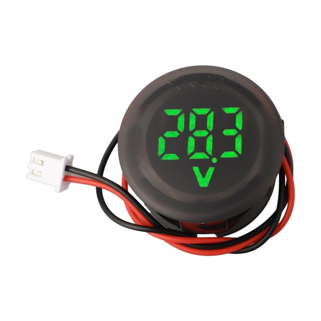 LED Voltmeter LED Voltmeter Mini Size Small Size 100K Ohms