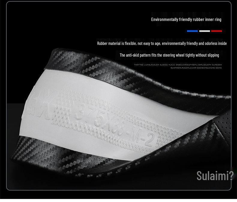 BMW Steering Wheel Cover: Genuine Leather for 3, 5 Series & X1-X7 Models.