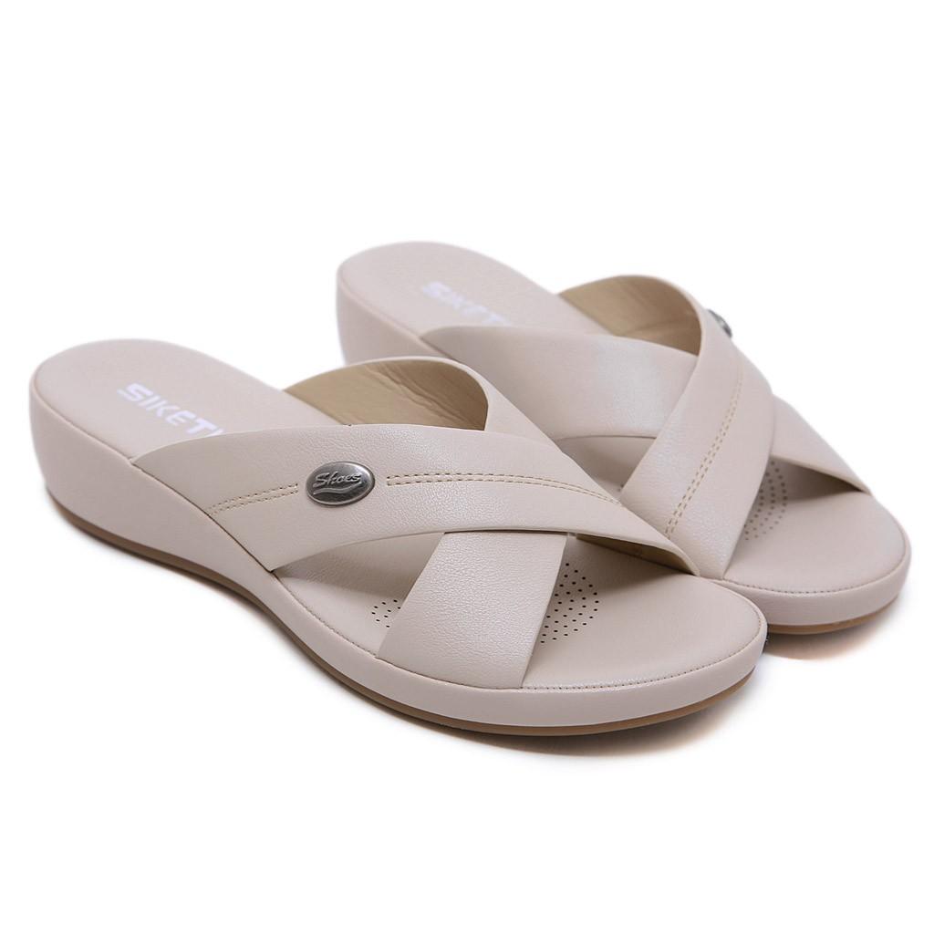 Pantoufles Décontractées Pour Femmes Confortables Semelles Douces Loisirs Été Pantoufle Plate Tongs Chaussures d'Extérieur Plage Vacances Chaussures Populaires